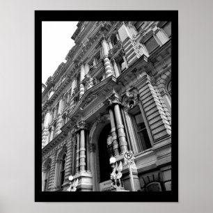 Decorative Building Poster