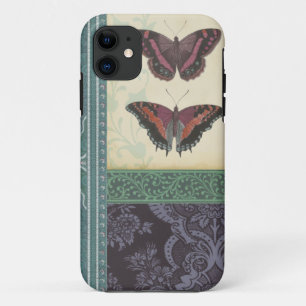 Decorative Butterfly Brocade by Vision Studio iPhone 11 Case