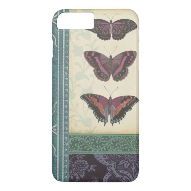 Decorative Butterfly Brocade by Vision Studio Case-Mate iPhone Case (Back)