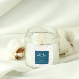 Decorative Candle Label Square Sticker