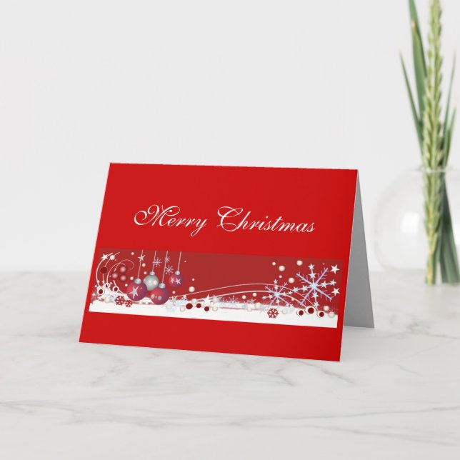 Decorative christmas card (Front)