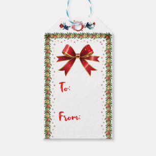 Decorative Christmas Gift  Tags