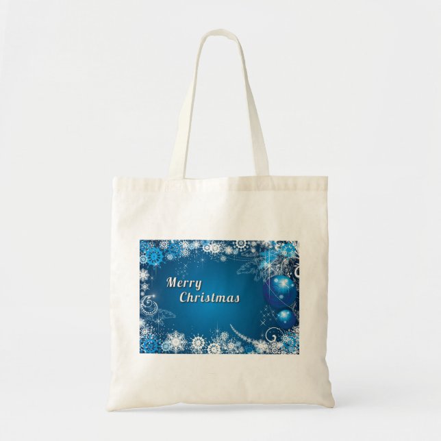 Decorative Christmas Gift Tote Bag (Front)
