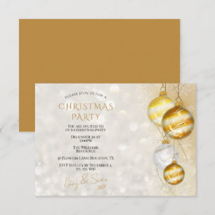 Decorative Christmas Invitation