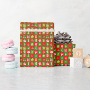 Decorative Christmas seamless pattern Wrapping Paper