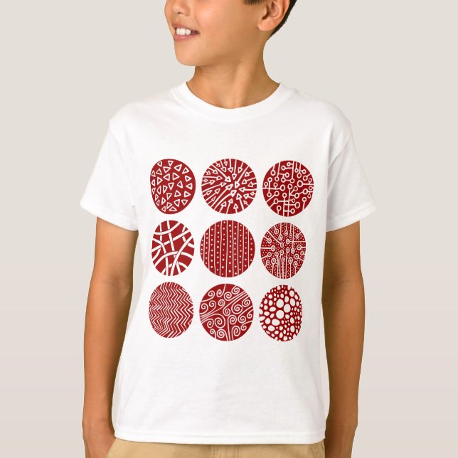 Decorative Circles T-Shirt (Front)