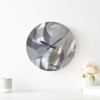 Decorative Clock muted tones