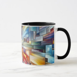 Decorative color mug