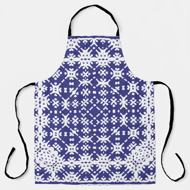 Decorative colour ceramic azulejo tiles. Minimal d Apron (Front)