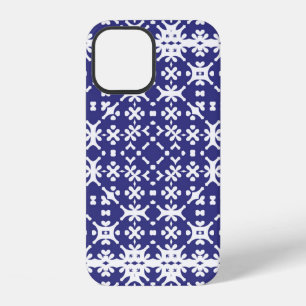Decorative colour ceramic azulejo tiles. Minimal d iPhone 12 Case