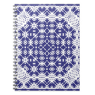 Decorative colour ceramic azulejo tiles. Minimal d Notebook