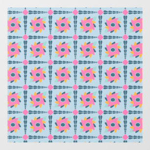 Decorative colourful tile