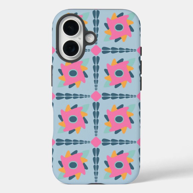 Decorative colourful tile Case-Mate iPhone case (Back)