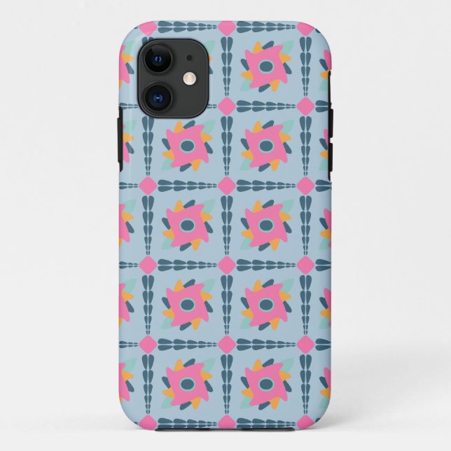 Decorative colourful tile Case-Mate iPhone case (Back)