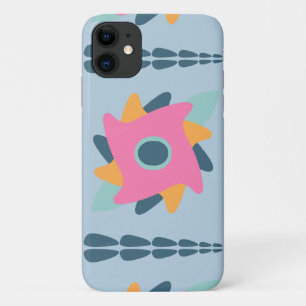 Decorative colourful tile iPhone 11 case