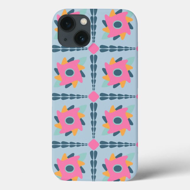 Decorative colourful tile Case-Mate iPhone case (Back)