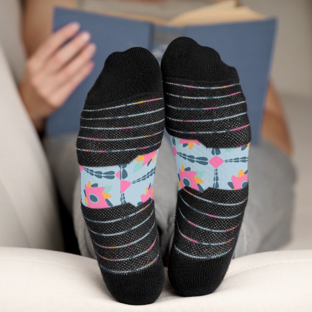 Decorative colourful tile socks (Bottom)