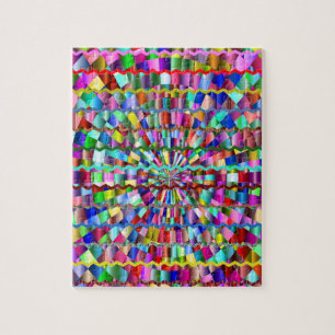 Decorative Colours Jigsaw Puzzle