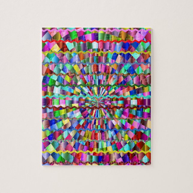 Decorative Colours Jigsaw Puzzle (Vertical)
