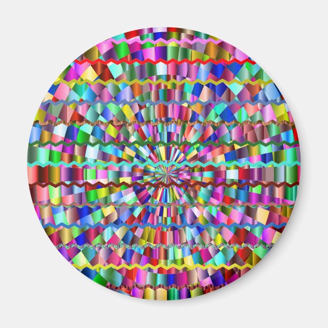 Decorative Colours Magnet (Front)