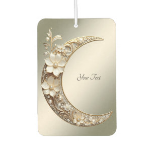 Decorative Crescent Moon Frame Air Freshener