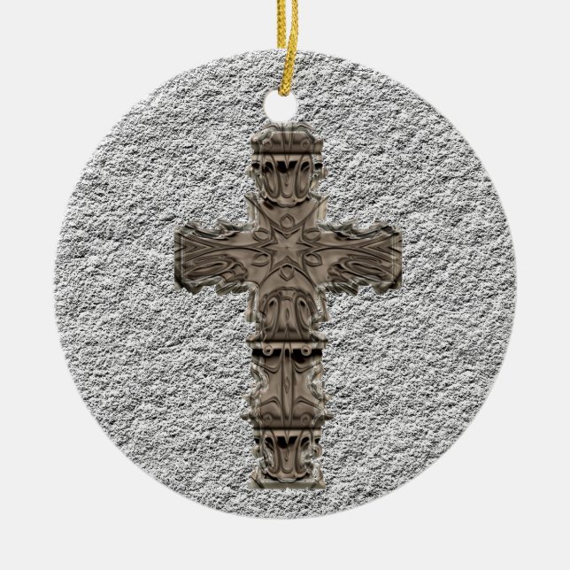 Decorative Cross Ornament (Front)