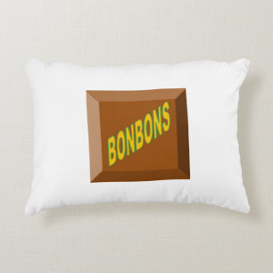Decorative cushion for children CHOCOLAT BONBONS