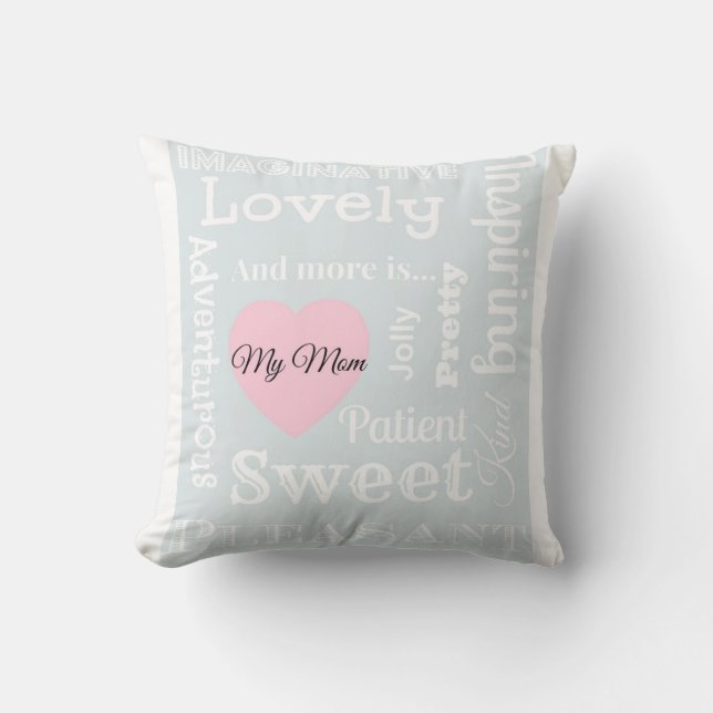 Decorative cushion Mother's Day (Front)