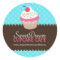 Decorative Cute Cupcake Jar Stickers