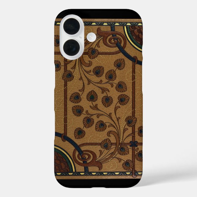 Decorative Deco Flowers Case-Mate iPhone Case (Back)