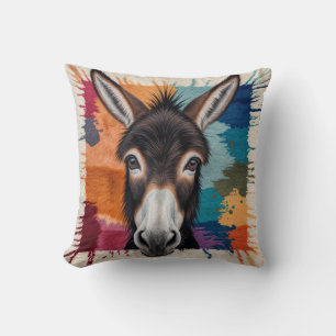 Decorative Delight: Donkey Kilim Pillow