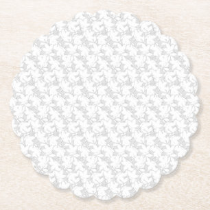 decorative Design Nineteen Paper Coaster