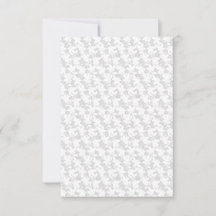 decorative Design Nineteen RSVP Card