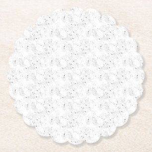 decorative Design Two Paper Coaster