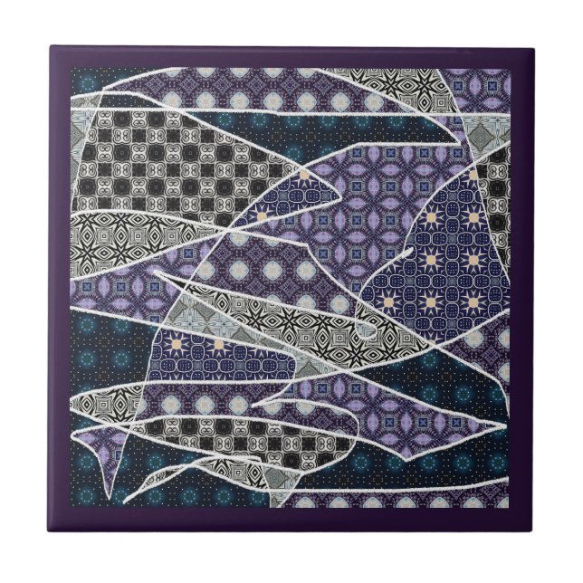 Decorative Designer  Ceramic Tile (Front)