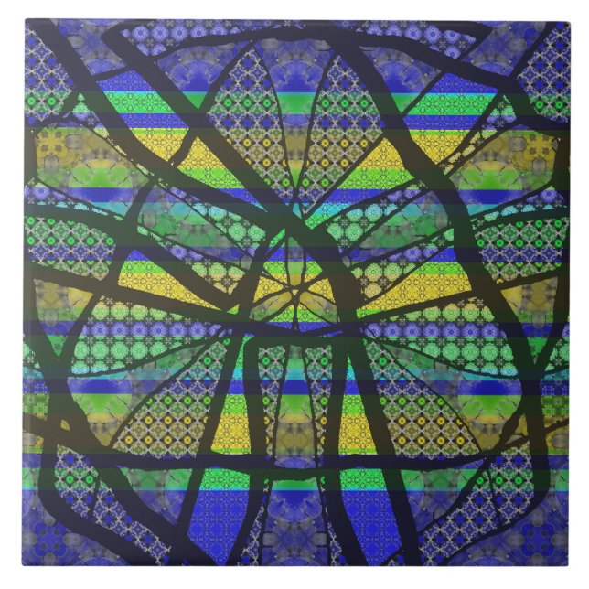 Decorative Designer  Ceramic Tile (Front)