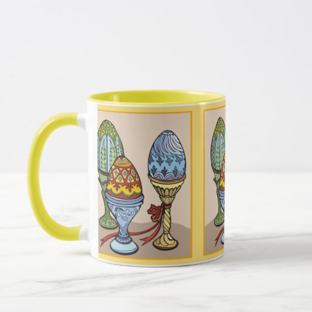 Decorative Eggs Mug (Left)