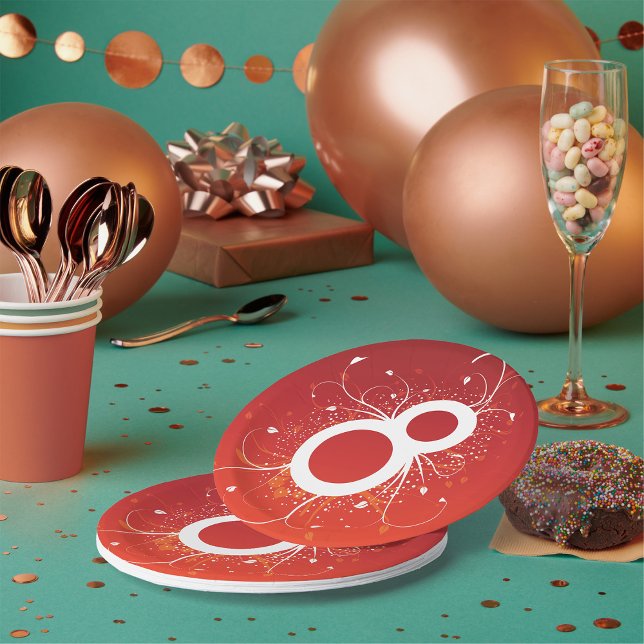 Decorative Eight Paper Plates (Creator Uploaded)
