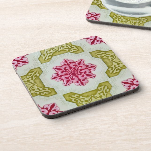 Decorative Elegance Victorian Classic Flower Coaster (Left Side)
