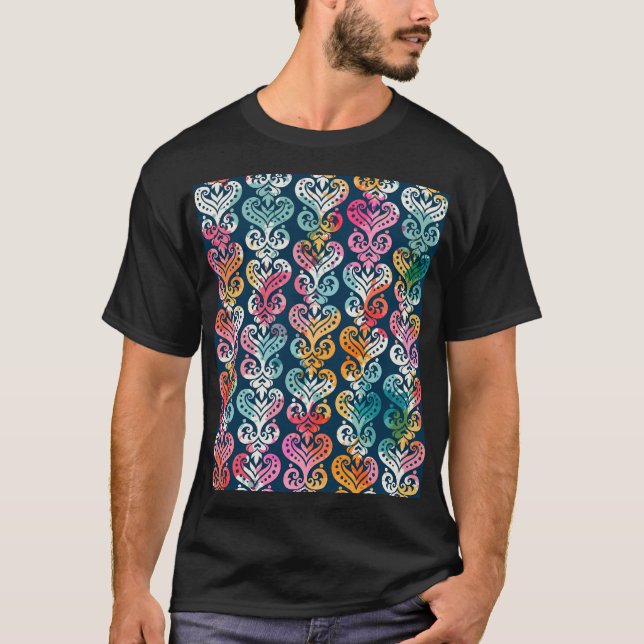 Decorative elements, versatile pattern design. T-Shirt (Front)