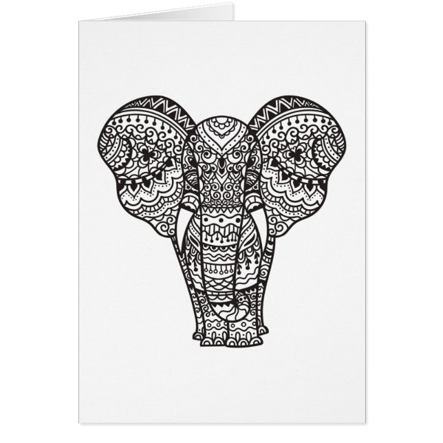 Decorative Elephant Style (Front)