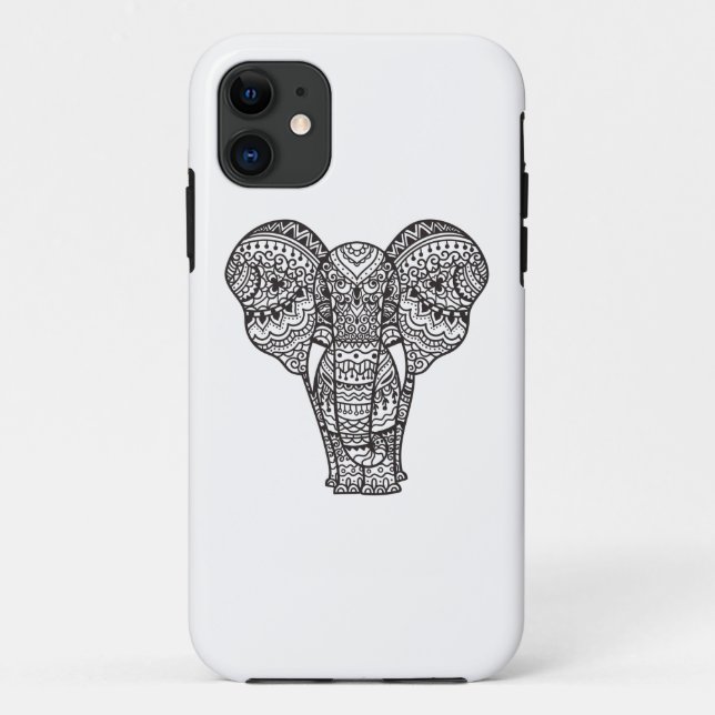 Decorative Elephant Style Case-Mate iPhone Case (Back)