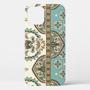 Decorative Ethnic Moroccan Style Border iPhone 12 Case