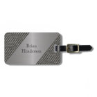 Decorative Faux Metal Custom Luggage Tag