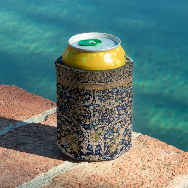 Decorative Floral Carpet Pattern Can Cooler (In Situ Pool)