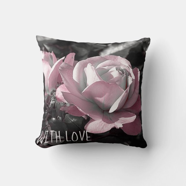 Decorative Floral Cushion (Front)