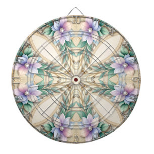 Decorative Floral Dartboard