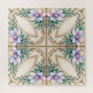 Decorative Floral Jigsaw Puzzle