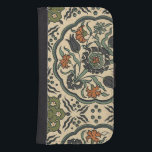 Decorative Floral Persian Tile Design Samsung S4 Wallet Case<br><div class="desc">A decorative floral design,  this Persian tile features a number of different flowers dancing together in a wonderful medley of colour. Know someone who love flowers or designs from other countries? This would be the perfect gift for them!</div>