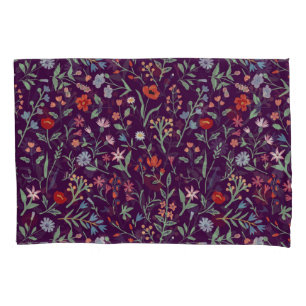 Decorative floral seamless pattern. pillowcase